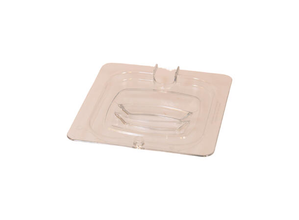 Lid GN 1/6, notched plastic (cold) 162x176 mm