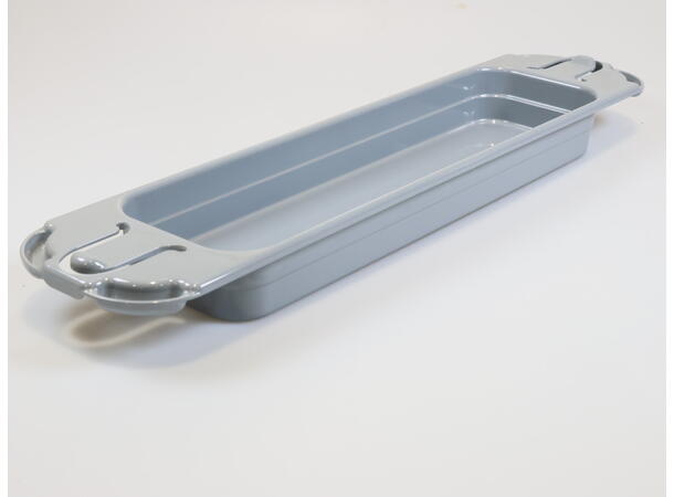 Opti-Loc, Meat Tray Grey, 3:1 L148xW654xH56mm