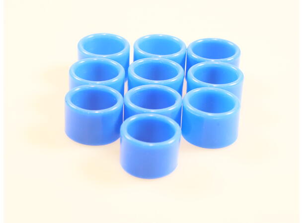 Silicone Band, Blue (Pkg 10)