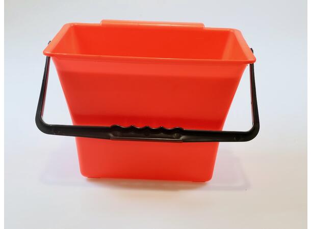 Bucket, Red, Sanitizer 4,7ltr